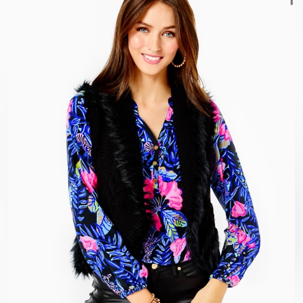 Lilly Pulitzer Torini Vest - Onyx